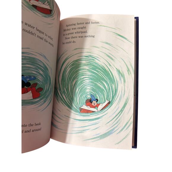 Disney's The Sorcerer's Apprentice Wonderful World of Reading Hardcover Book - Picture 9 of 10